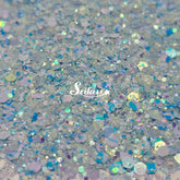 Blueberry Iridescent Chunky Glitter - Blue Glitter